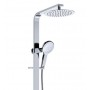 Kaya Deluxe Twin Shower, Chrome